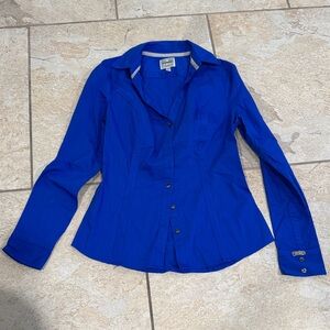 Express Royal Blue Shirt Size XS